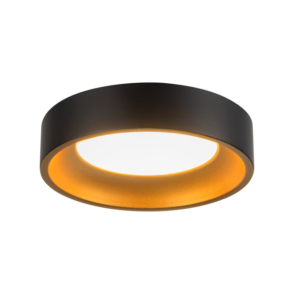 Plafonnier Nix Noir / Or, 5 3/8" – vue 4