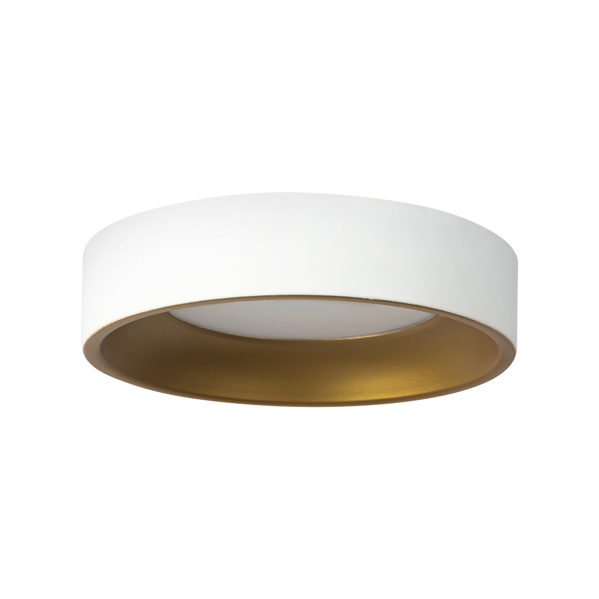 Plafonnier Nix Blanc / Or, 5 3/8" – vue 2