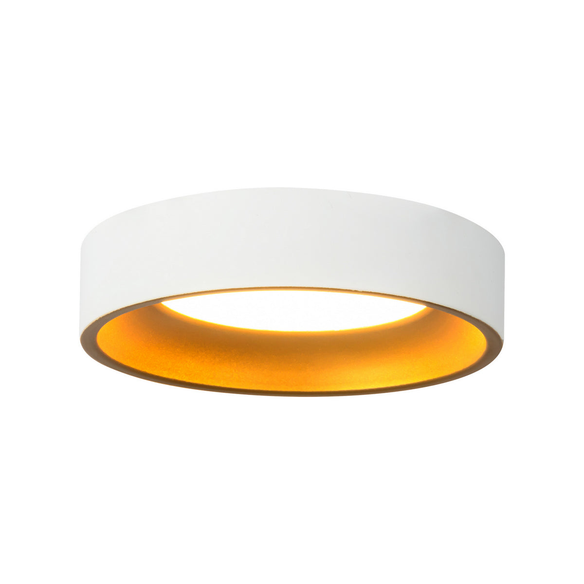Plafonnier Nix Blanc / Or, 5 3/8" – Kuzco Lighting