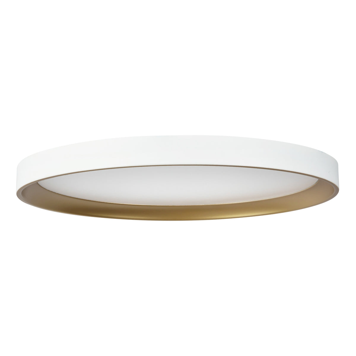 Plafonnier Nix Blanc / Or, 15 1/8" – vue 2
