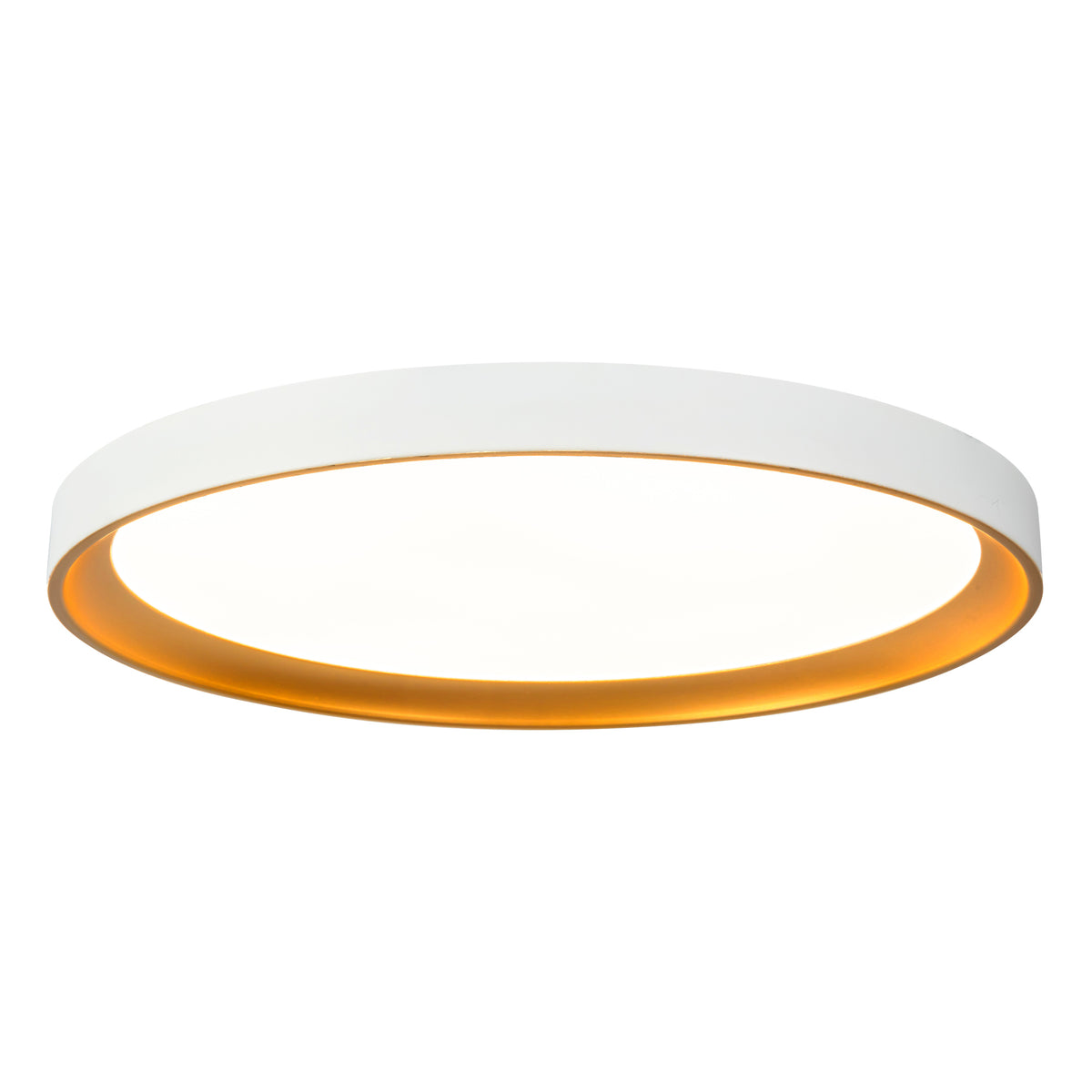 Plafonnier Nix Blanc / Or, 15 1/8" – vue 4