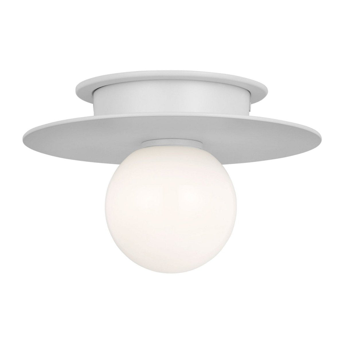 Plafonnier Nodes - Blanc mat 8" by Visual Comfort Studio | Luminaires & cie