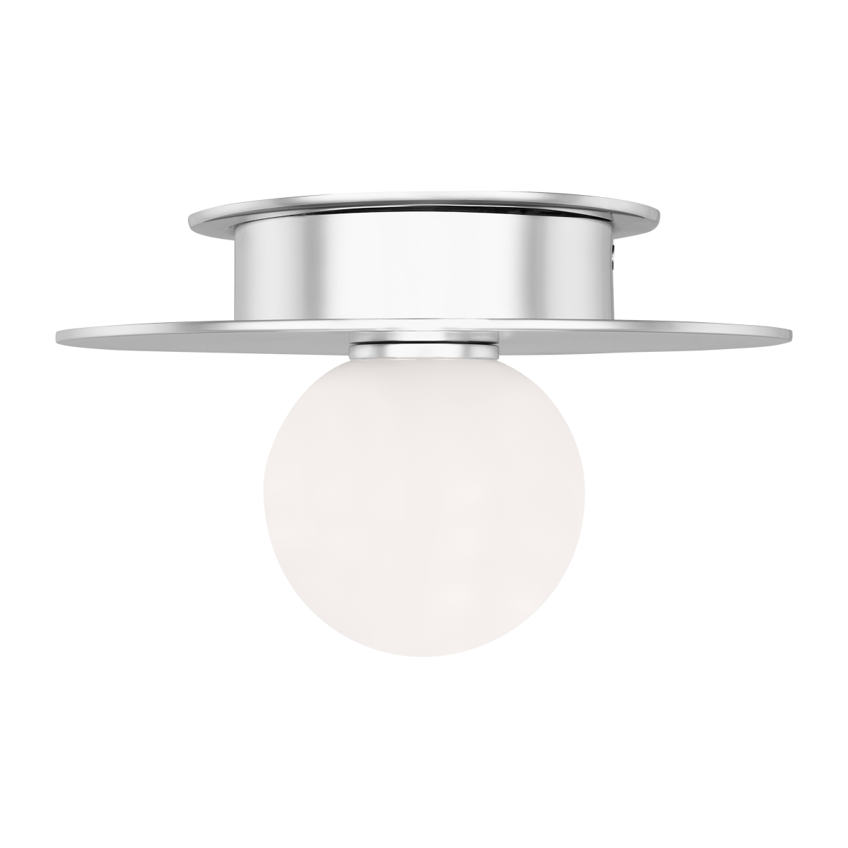 Plafonnier Nodes - Nickel poli 8" by Visual Comfort Studio | Luminaires & cie