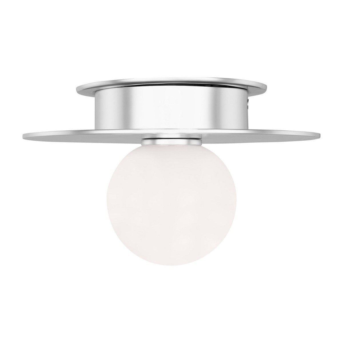 Plafonnier Nodes - Nickel poli 8" by Visual Comfort Studio | Luminaires & cie