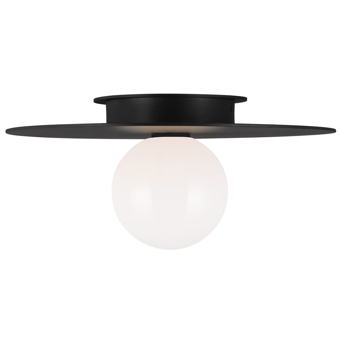 Plafonnier Nodes - Noir de minuit 14" by Visual Comfort Studio | Luminaires & cie