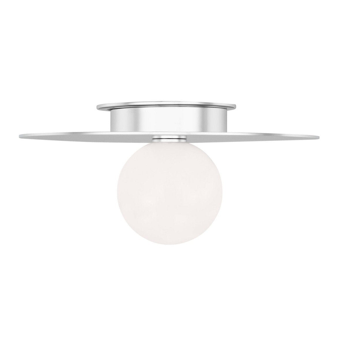 Plafonnier Nodes - Nickel poli 14" by Visual Comfort Studio | Luminaires & cie