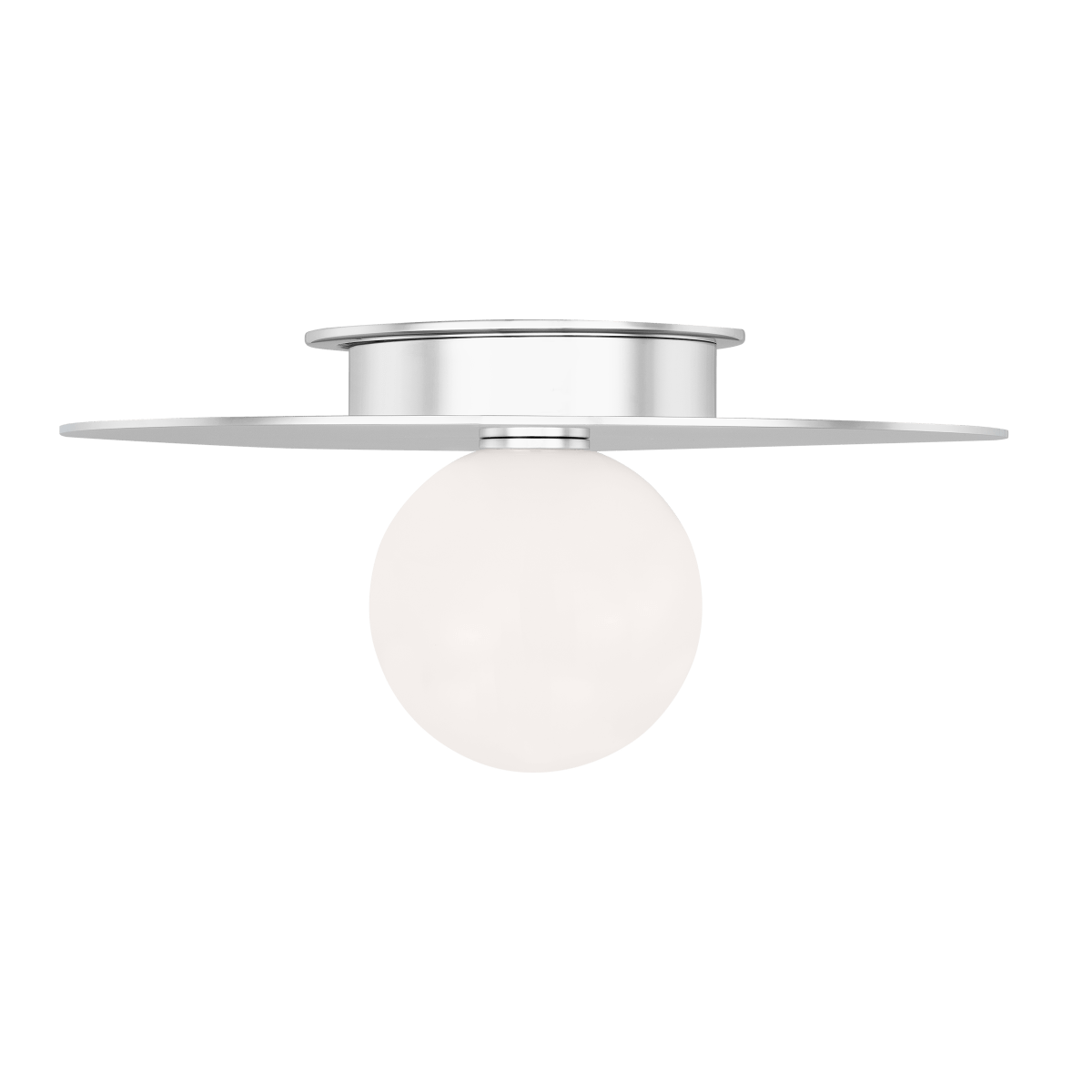 Plafonnier Nodes - Nickel poli 14" by Visual Comfort Studio | Luminaires & cie