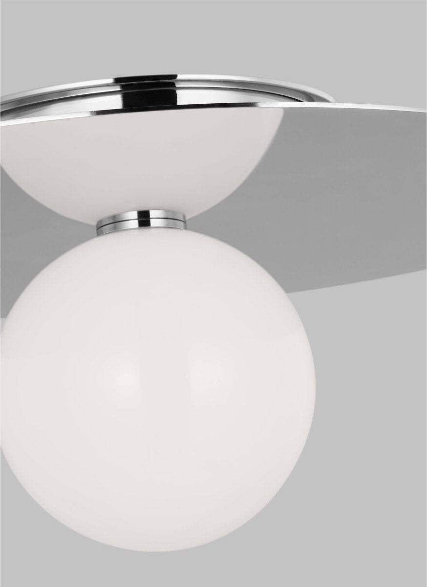 Plafonnier Nodes - Blanc mat 17 1/2" by Visual Comfort Studio | Luminaires & cie