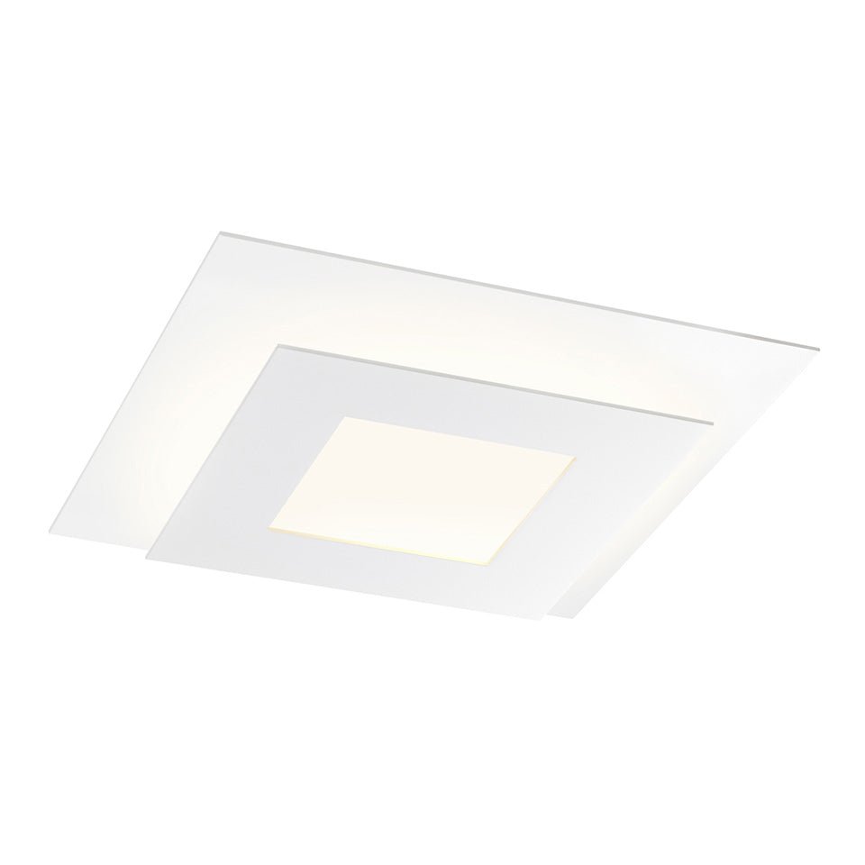 Plafonnier Offset - Carré by Sonneman | Luminaires & cie