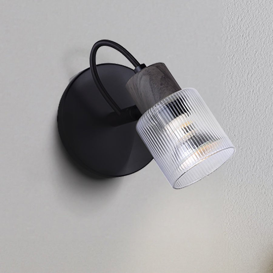 Plafonnier Owen - Noir by Canarm | Luminaires & cie