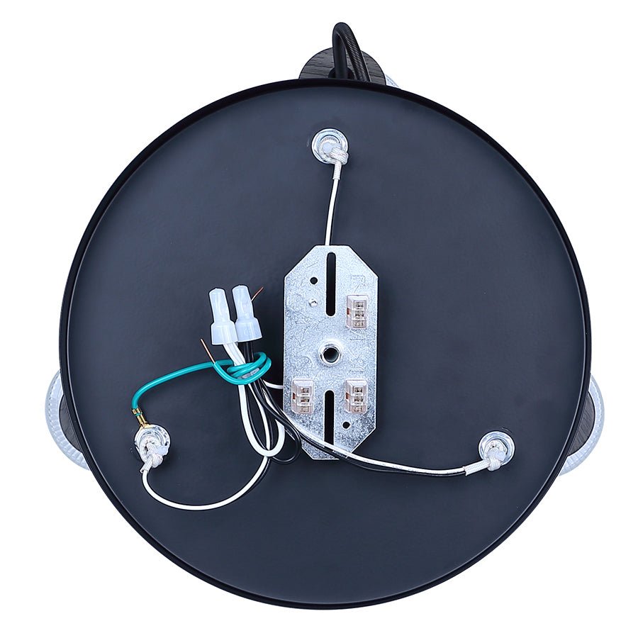 Plafonnier Owen - Noir by Canarm | Luminaires & cie