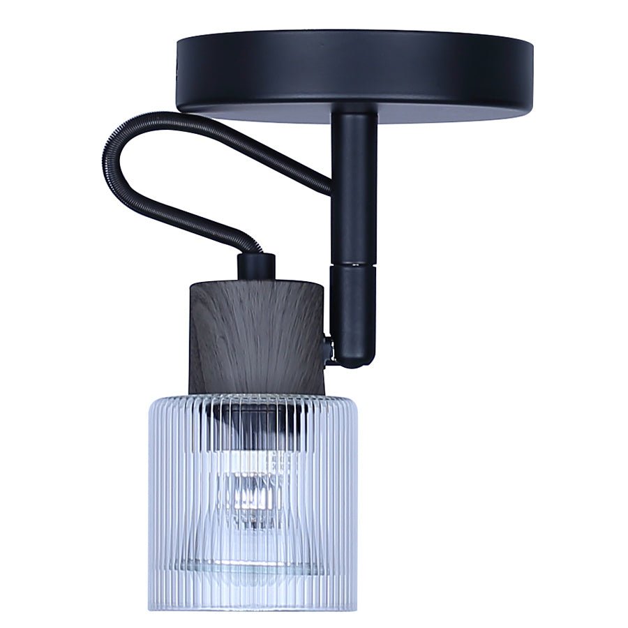 Plafonnier Owen - Noir by Canarm | Luminaires & cie