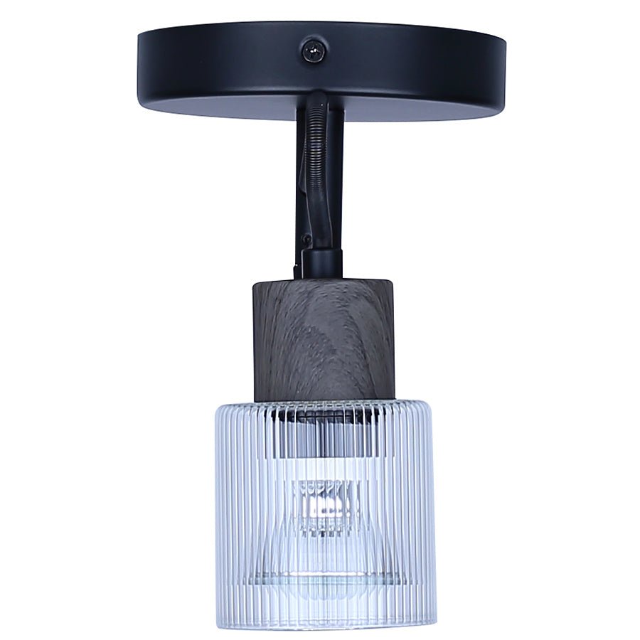 Plafonnier Owen - Noir by Canarm | Luminaires & cie