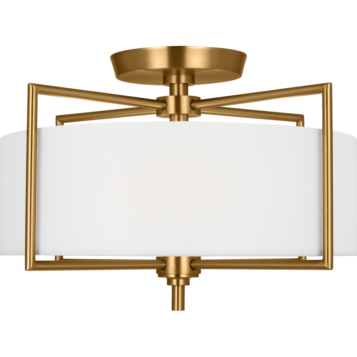Plafonnier Perno - Laiton brûlé 15" by Visual Comfort Studio | Luminaires & cie