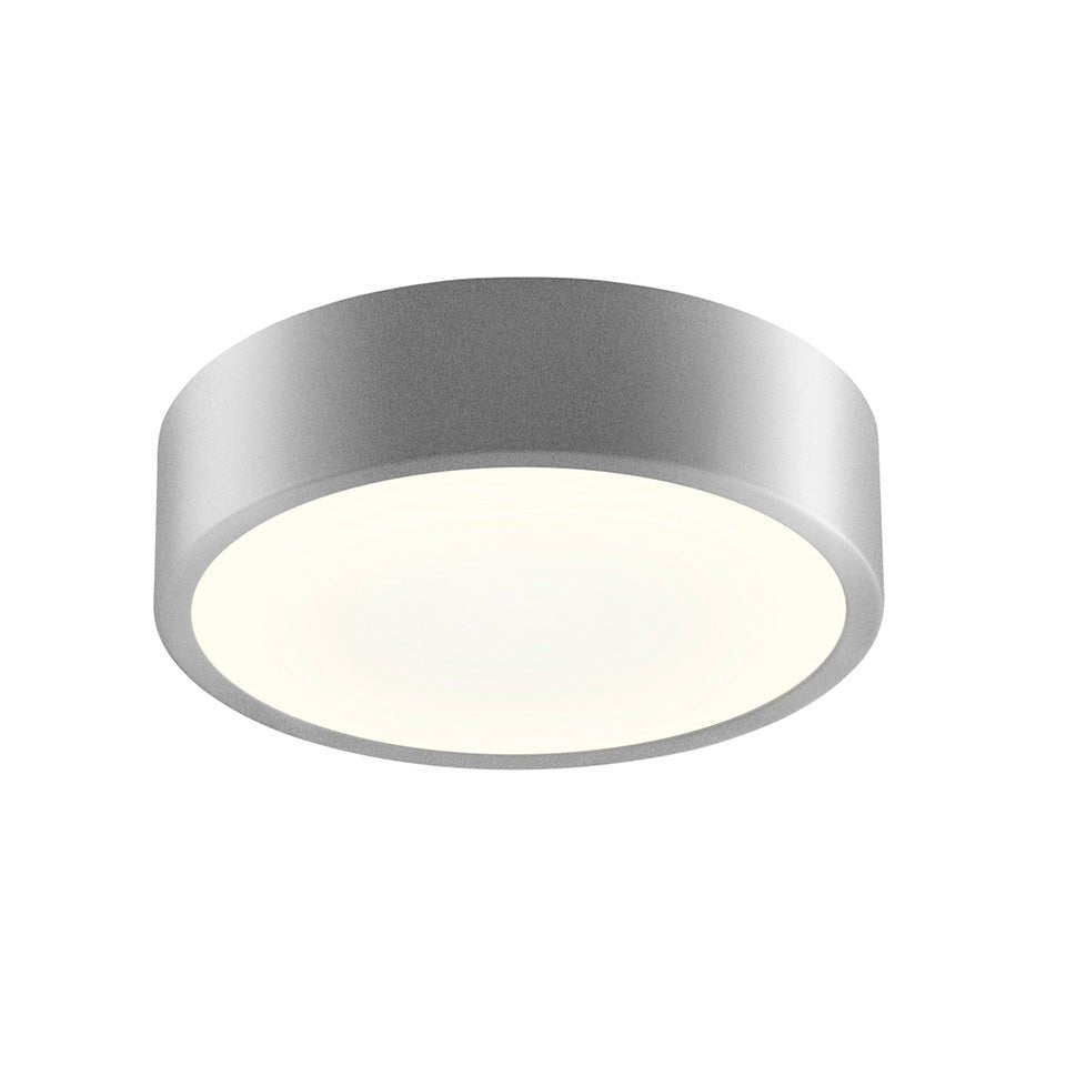Plafonnier Pi - Aluminium satiné brillant 8" by Sonneman | Luminaires & cie