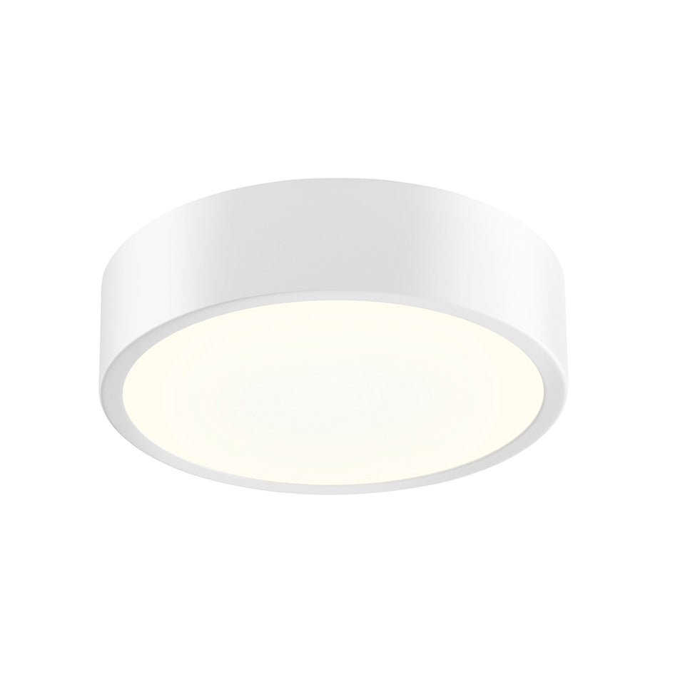 Plafonnier Pi - Blanc texturé 8" by Sonneman | Luminaires & cie