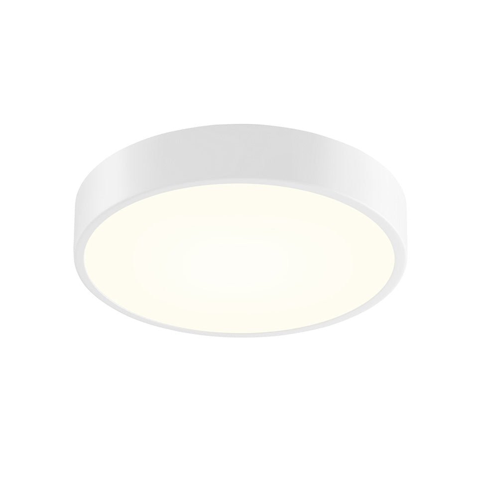 Plafonnier Pi - Blanc Texturé 12" by Sonneman | Luminaires & cie