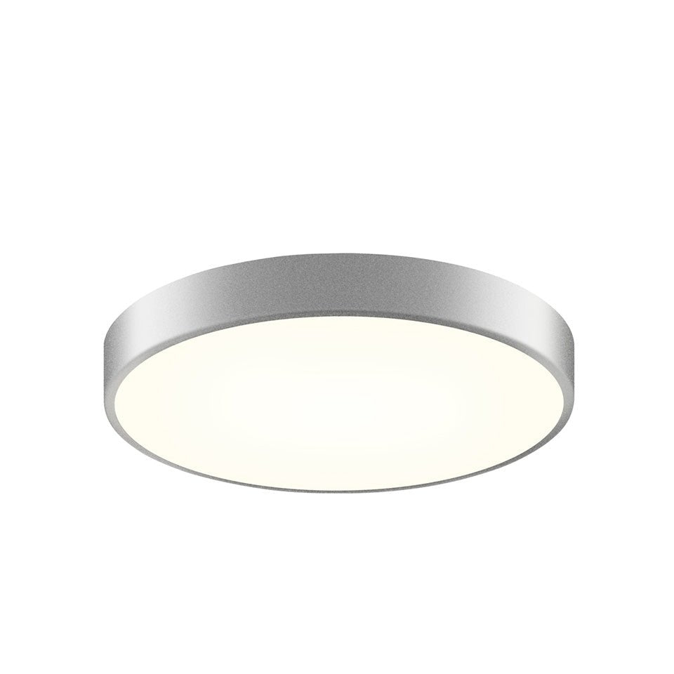 Plafonnier Pi - Aluminium satiné brillant 16" by Sonneman | Luminaires & cie