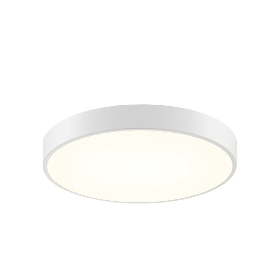 Plafonnier Pi - Blanc texturé 16" by Sonneman | Luminaires & cie
