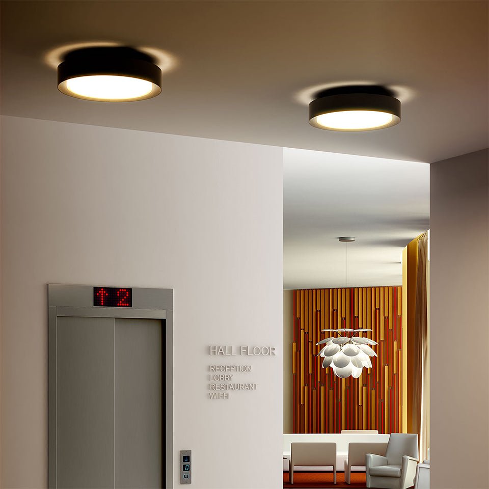 Plafonnier Plaff - on! - Plaff - on! 50 (19.7") DEL Intégré by Marset | Luminaires & cie