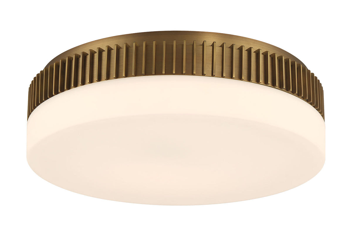 Plafonnier Purgos Laiton antique, 17 3/4" – vue 2