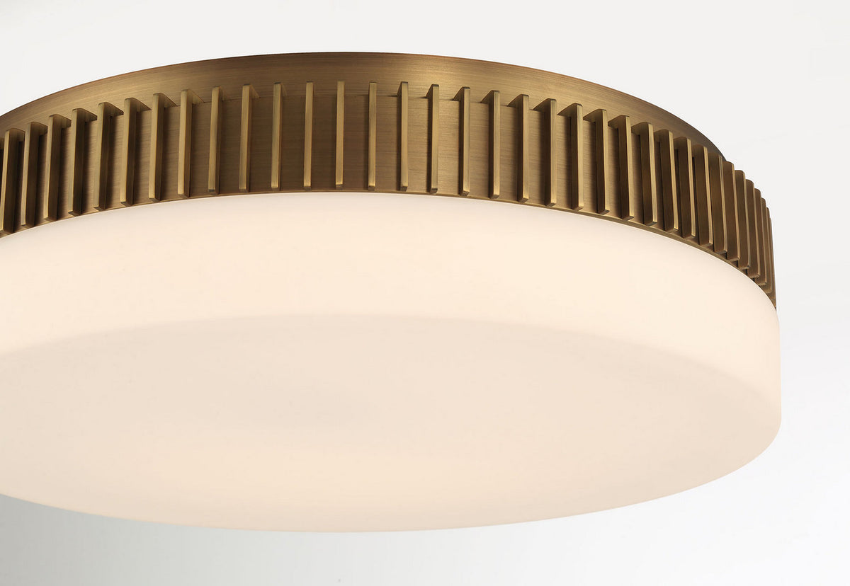 Plafonnier Purgos Laiton antique, 17 3/4" – vue 6