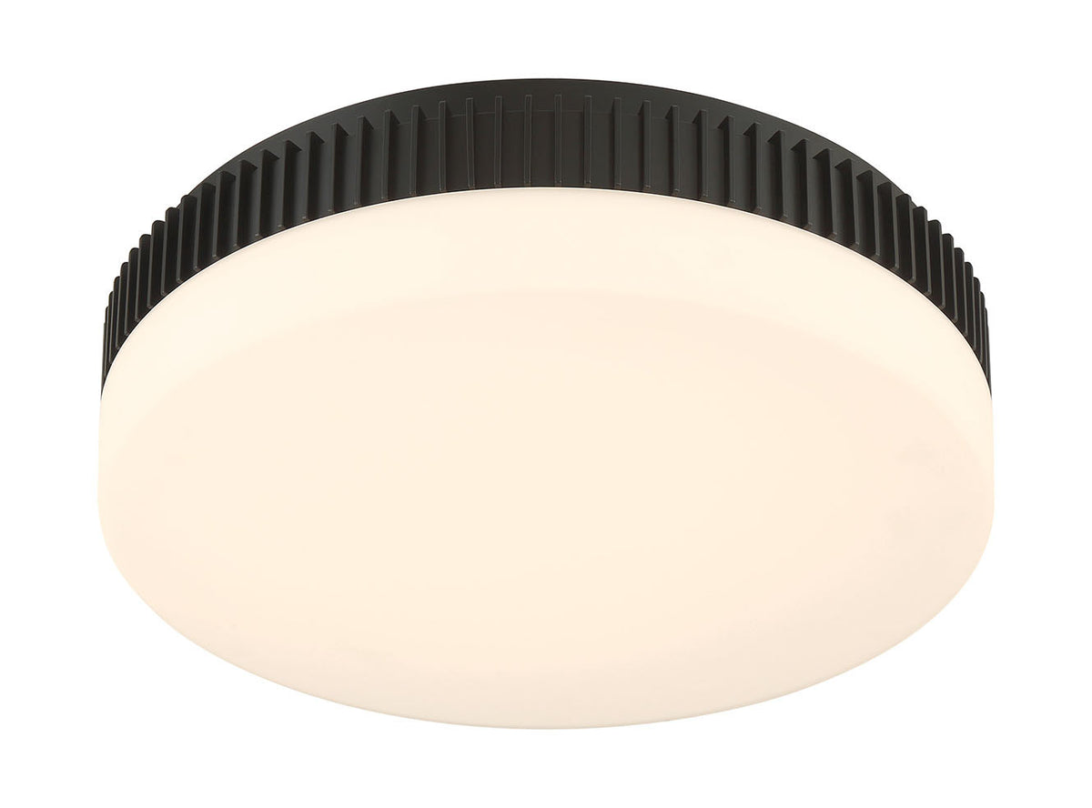 Plafonnier Purgos Noir mat, 17 3/4" – vue 3