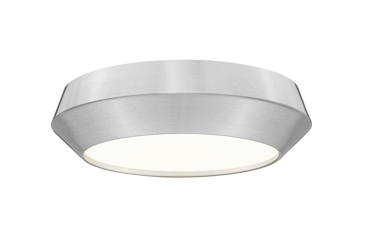 Plafonnier Quasars Nickel brossé, 12" – Z-Lite