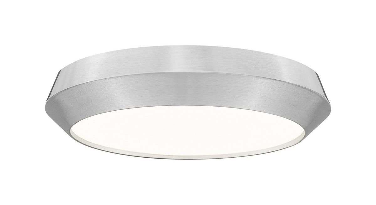 Plafonnier Quasars Nickel brossé, 16" – Z-Lite