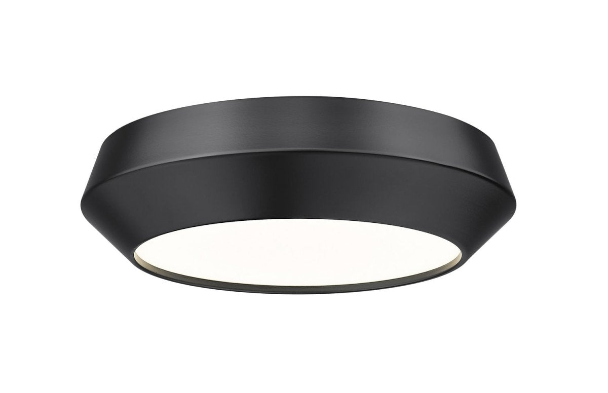 Plafonnier Quasars - Noir mat 12" by Z-Lite | Luminaires & cie