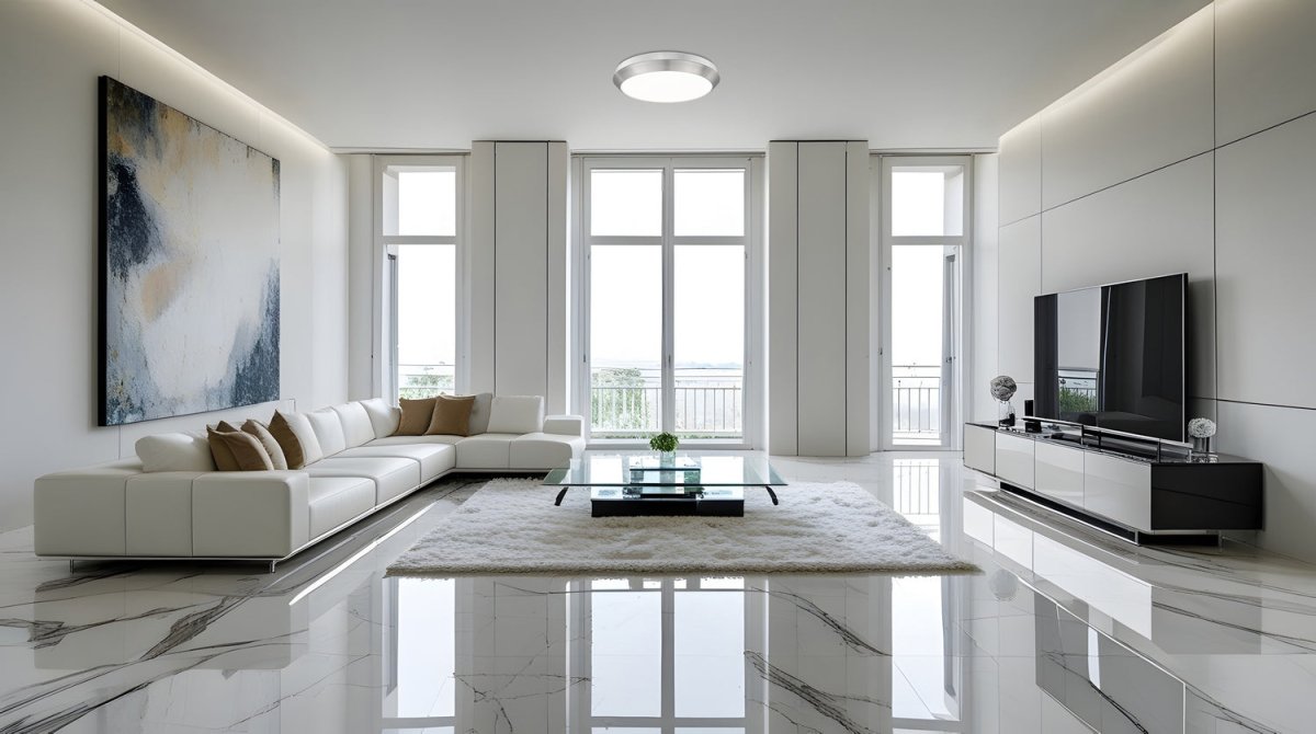Plafonnier Quasars - Blanc mat 20" by Z-Lite | Luminaires & cie