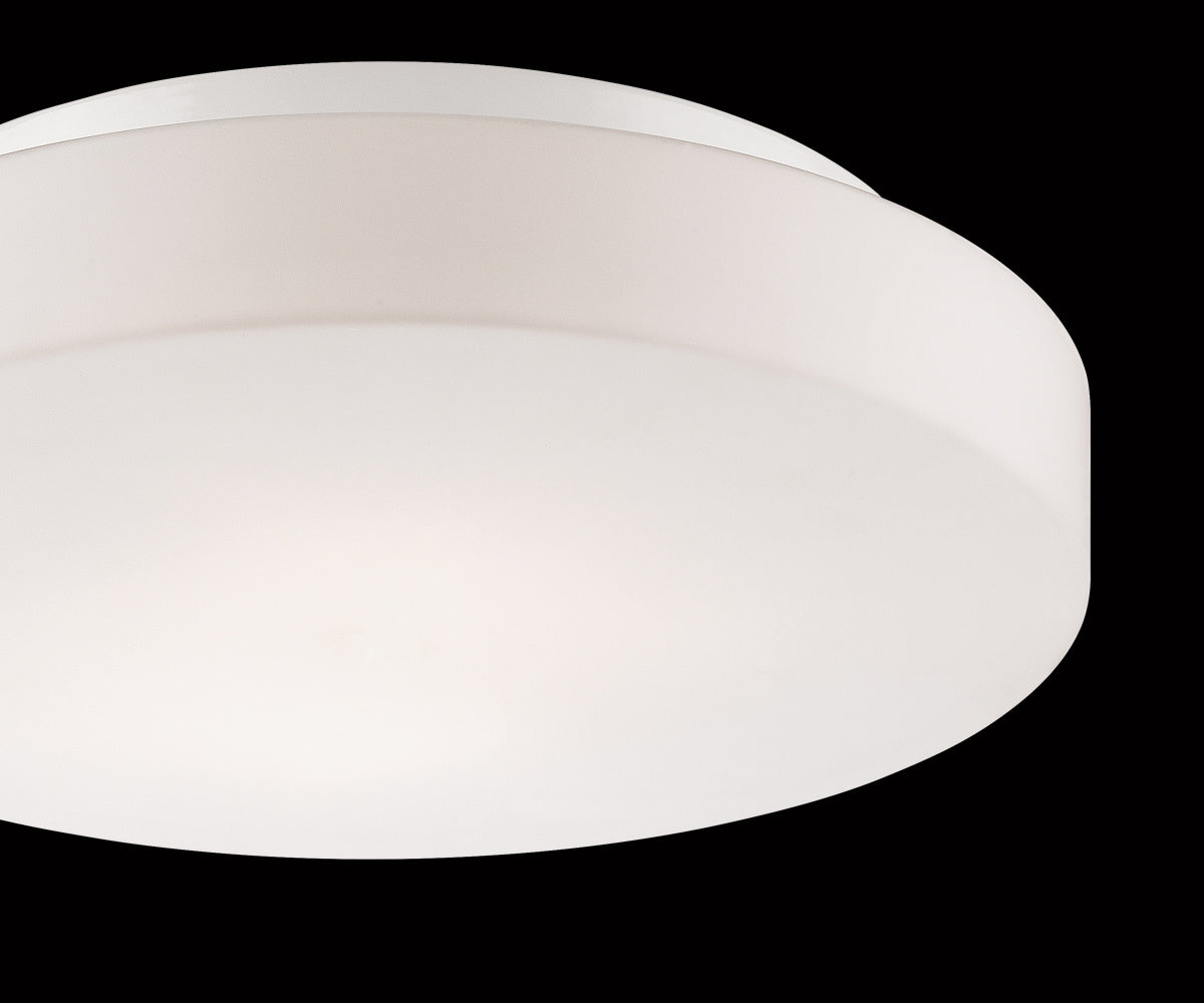 Plafonnier Ramata Verre opale blanc – Eurofase