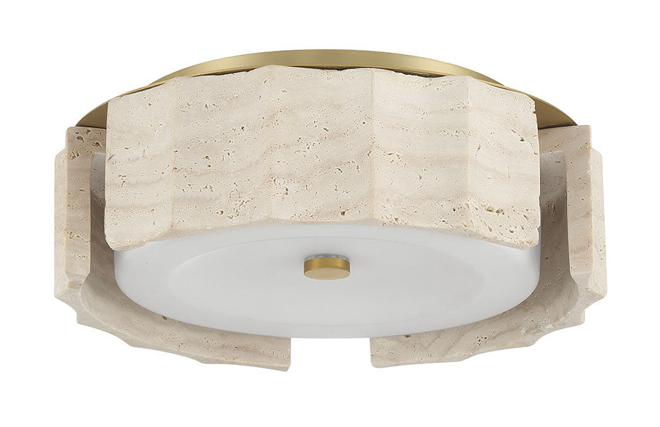 Plafonnier Roslington Or, 11 1/2" – vue 3