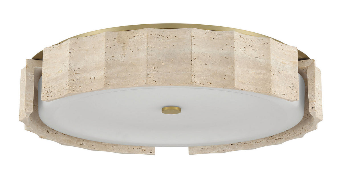 Plafonnier Roslington Or, 23 3/4" – vue 3