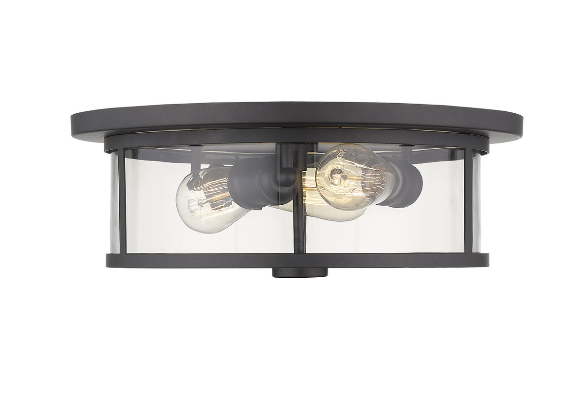 Plafonnier Savannah Bronze, Transparent, 15 3/4" – Z-Lite