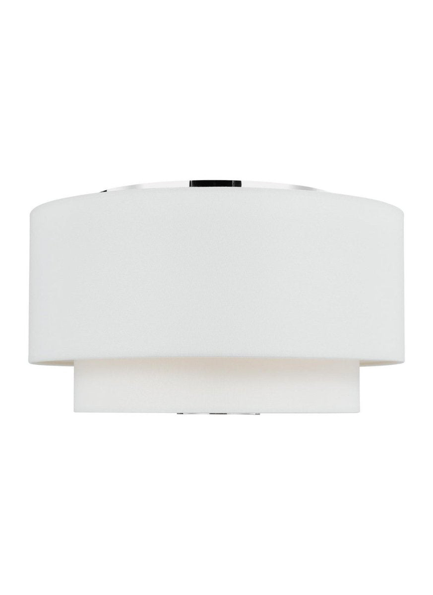 Plafonnier Sawyer - Nickel poli by Visual Comfort Studio | Luminaires & cie