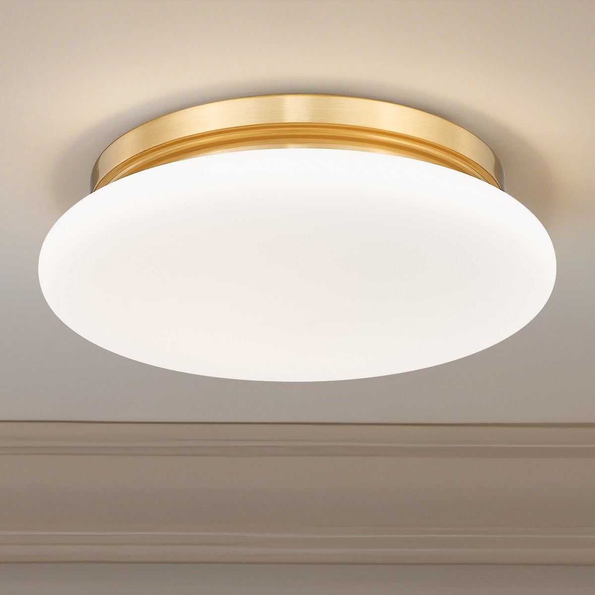 Plafonnier Soleil Or moderne, 12" – vue 6