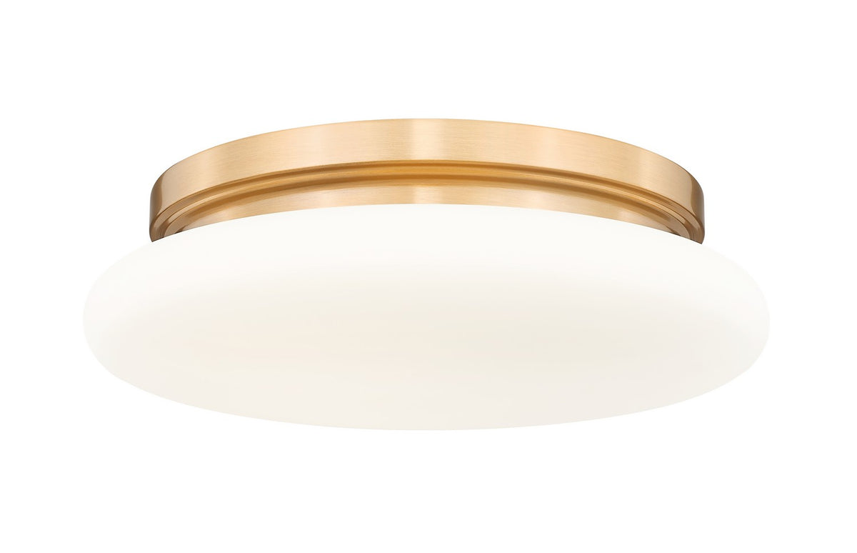 Plafonnier Soleil Or moderne, 12" – Z-Lite