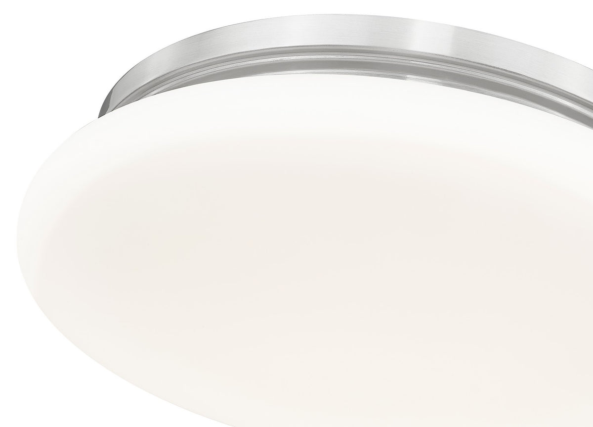 Plafonnier Soleil Nickel brossé, 16" – vue 3