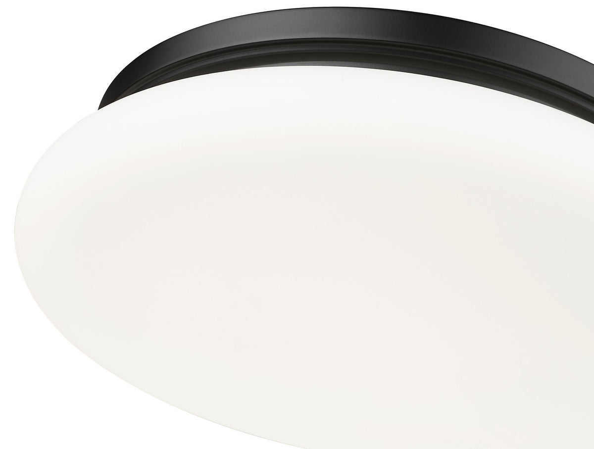 Plafonnier Soleil Noir mat, 16" – vue 3
