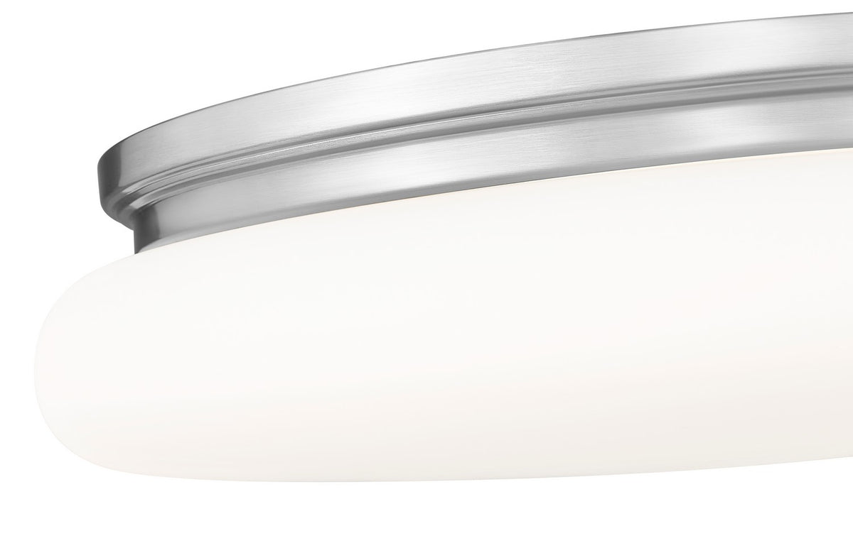 Plafonnier Soleil Nickel brossé, 20" – vue 4