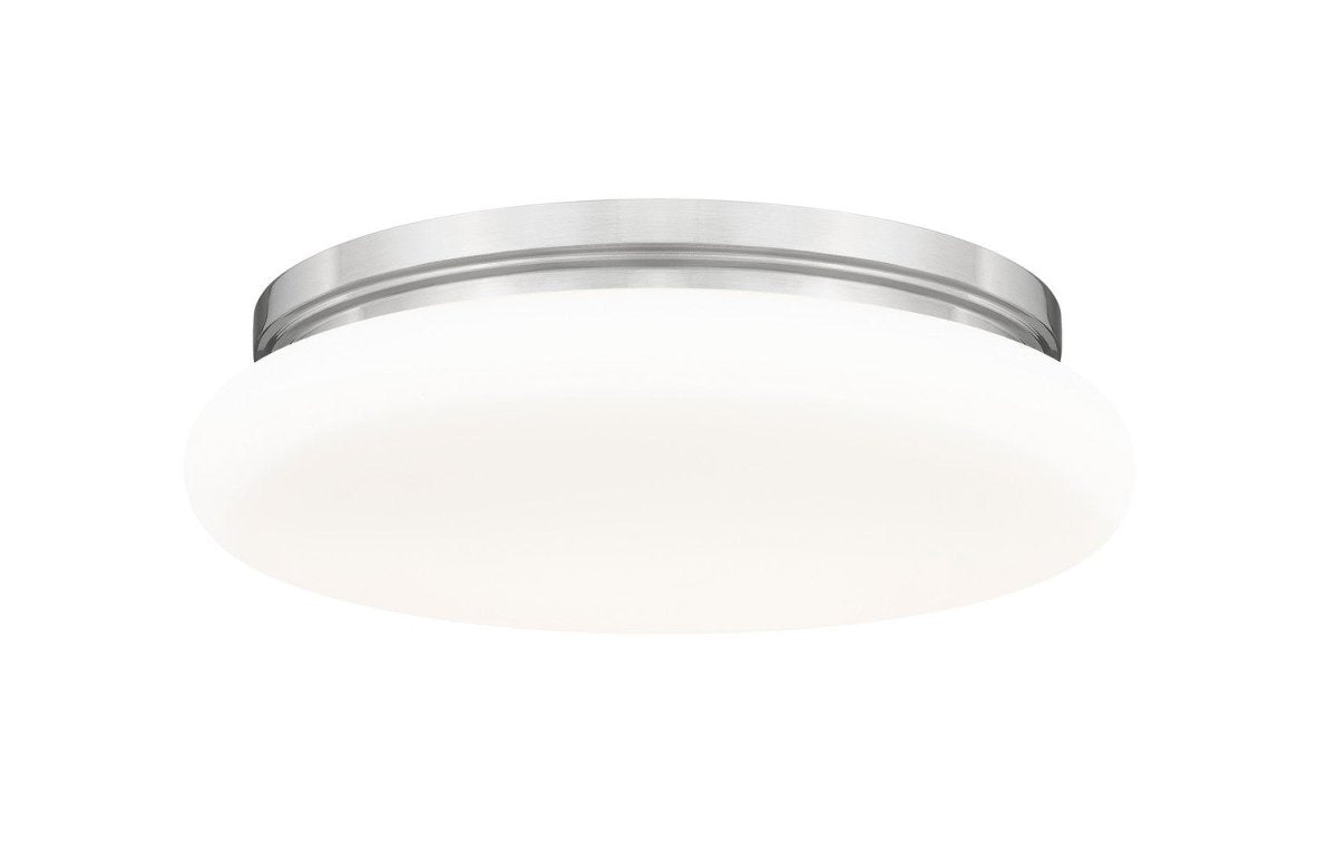 Plafonnier Soleil - Nickel brossé 16" by Z-Lite | Luminaires & cie