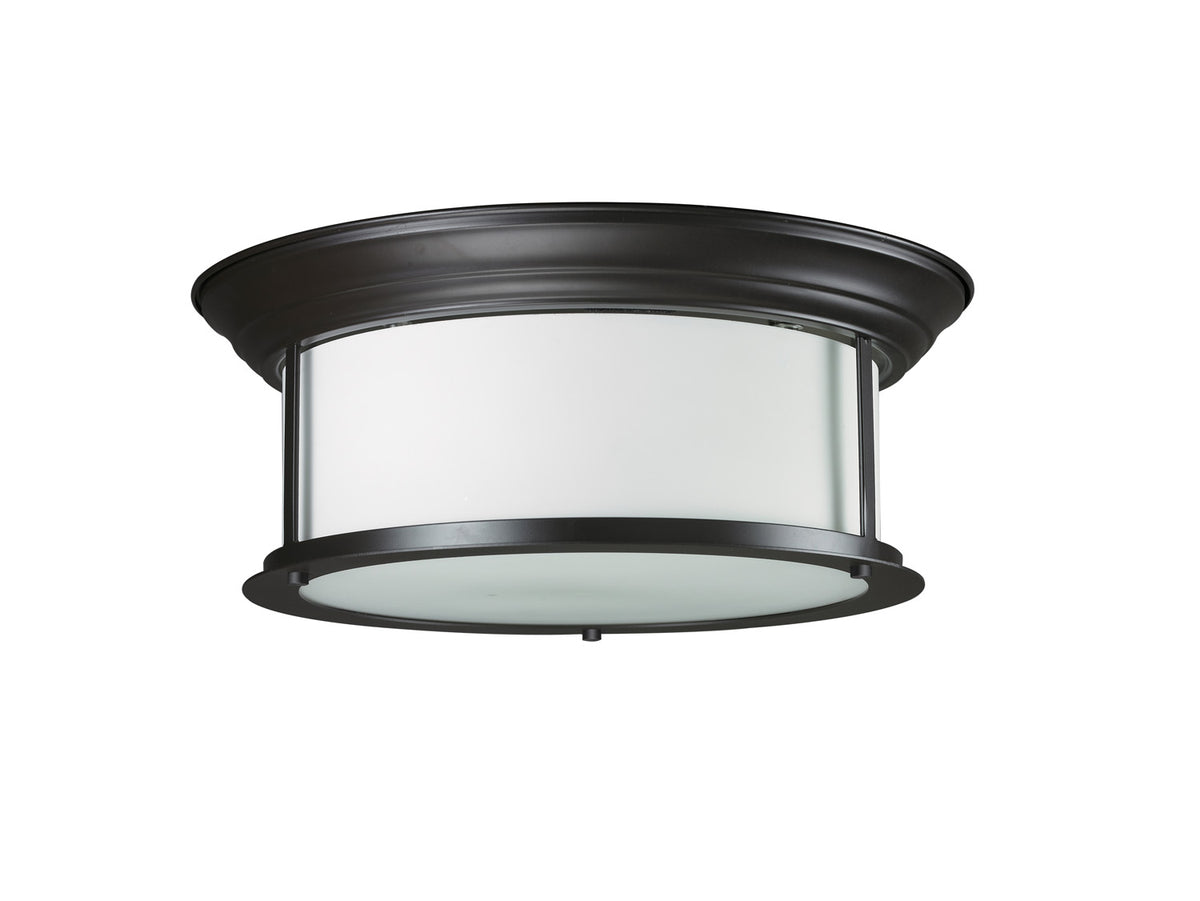 Plafonnier Sonna Bronze, Opale mate, 15 1/2" – Z-Lite