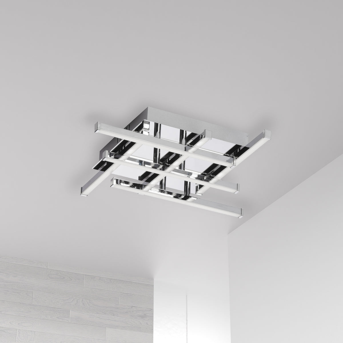 Plafonnier Summit 14 3/4", Chrome poli – vue 2