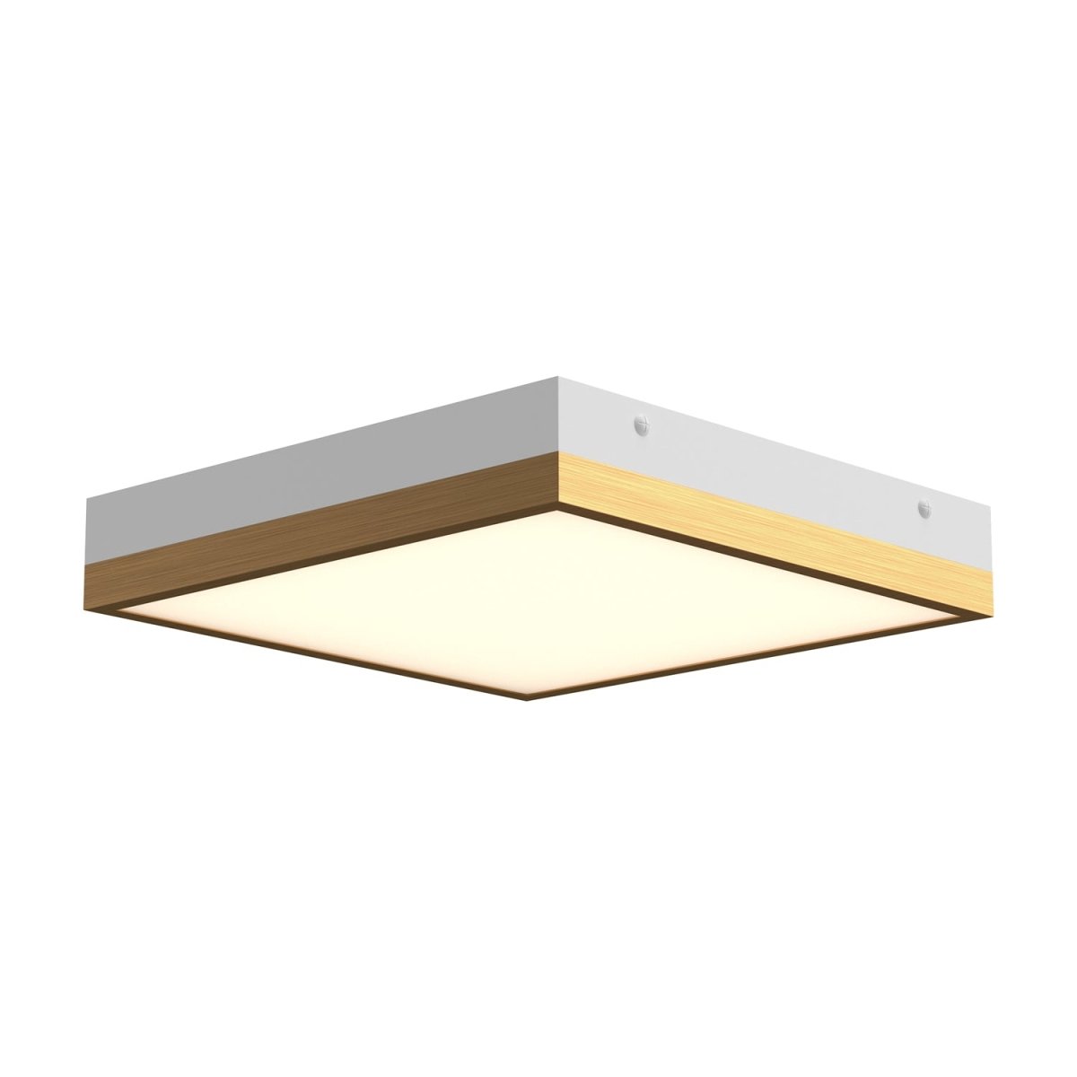 Plafonnier Sydney - Or âgé / blanc 11 1/8" by Alora Lighting | Luminaires & cie