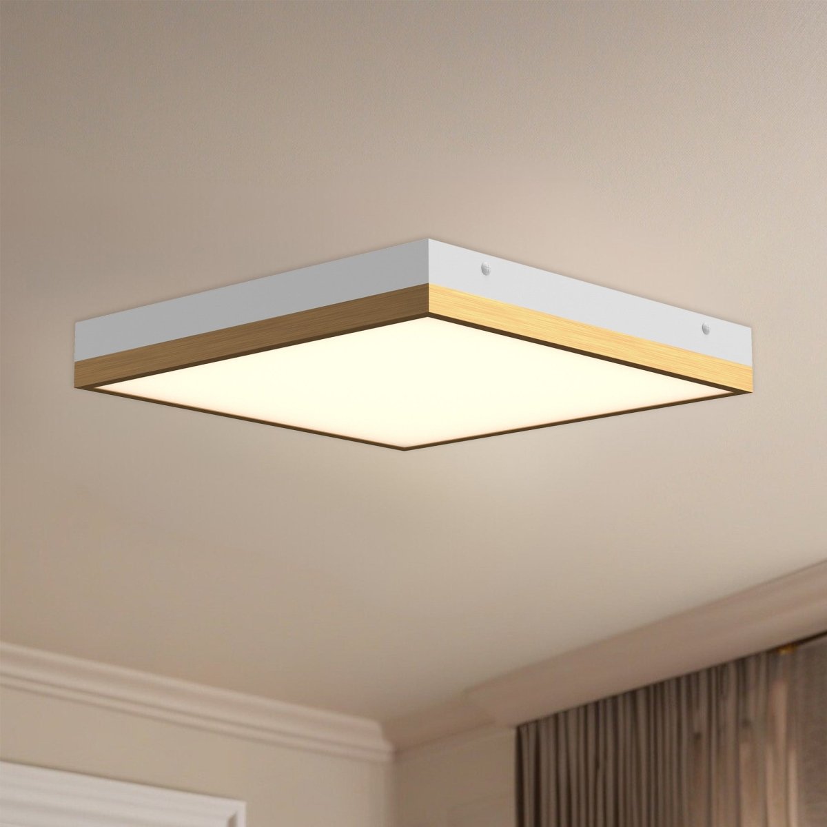 Plafonnier Sydney - Or âgé / blanc 14 1/4" by Alora Lighting | Luminaires & cie