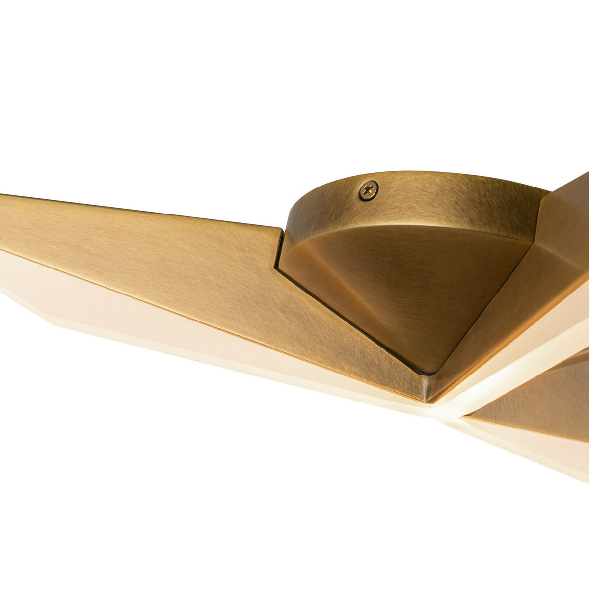 Plafonnier Tachi Laiton vintage, 18 1/8" – vue 3