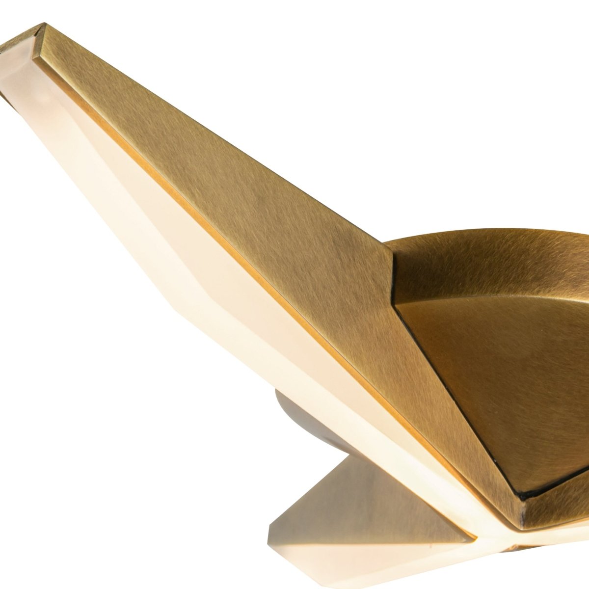 Plafonnier Tachi - Laiton vintage 15" by Kuzco Lighting | Luminaires & cie