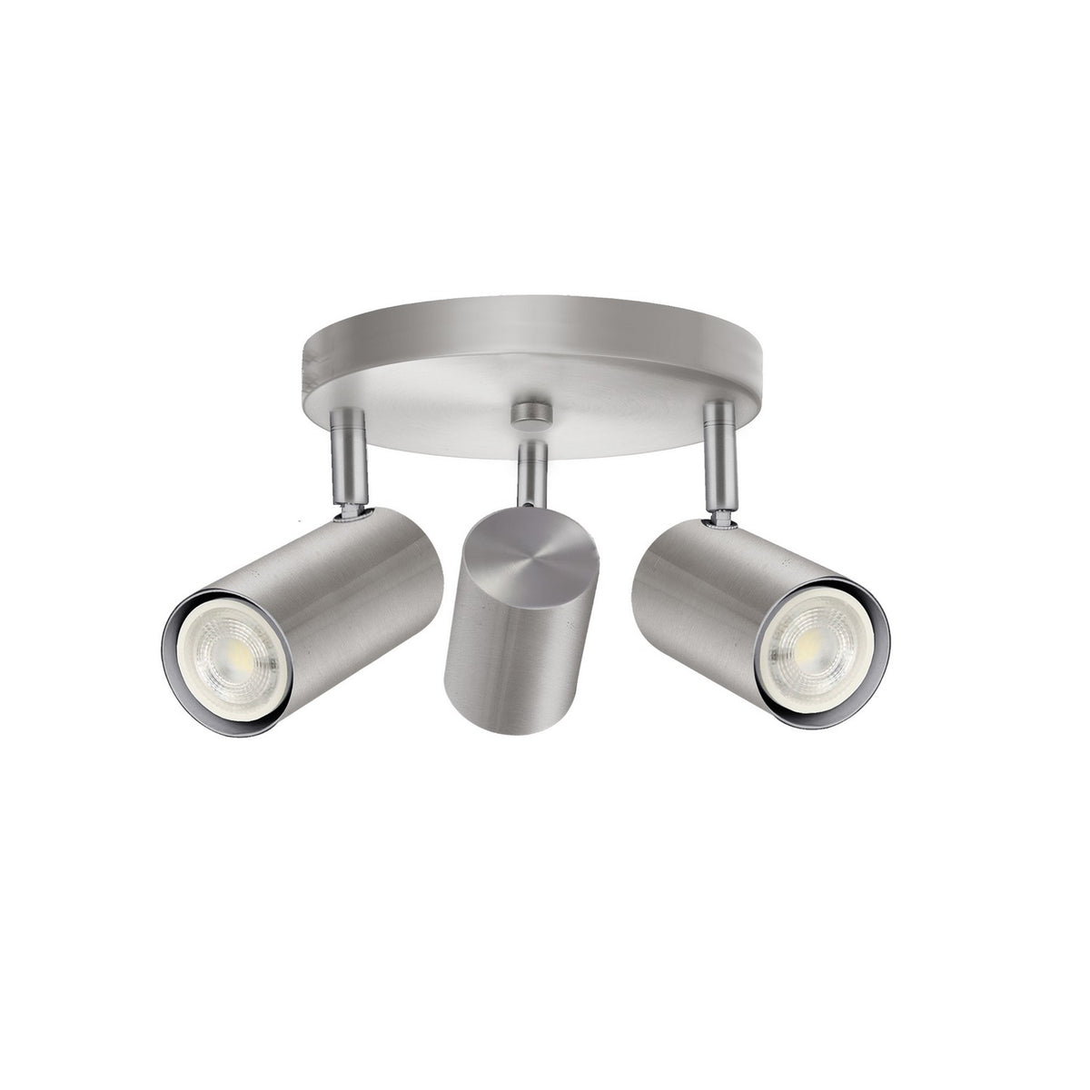 Plafonnier Taylor 13", Chrome satiné – Dainolite