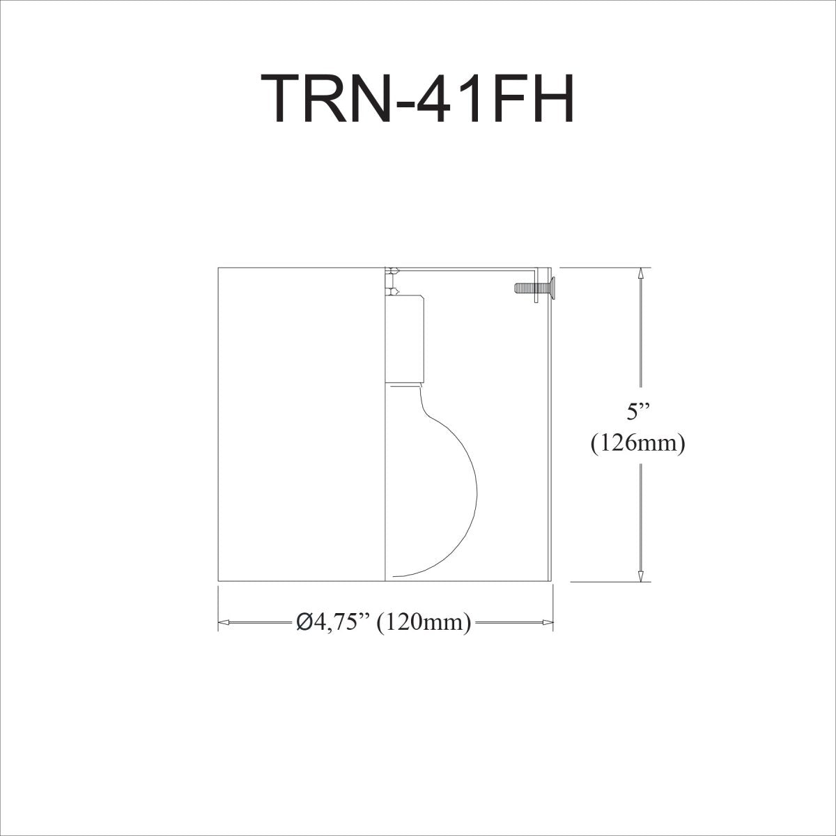 Plafonnier Theron - Laiton vieilli Ampoule intérieure by Dainolite | Luminaires & cie